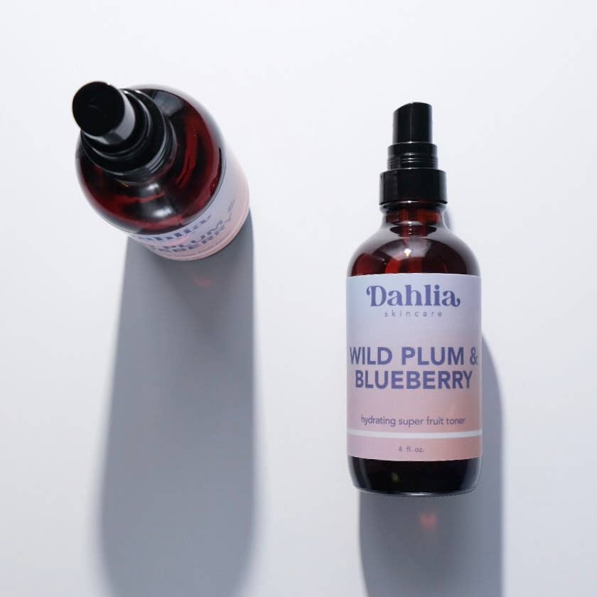 Dahlia Skincare - Wholesale Facial Toner - Wild Plum & Blueberry Facial Toner3