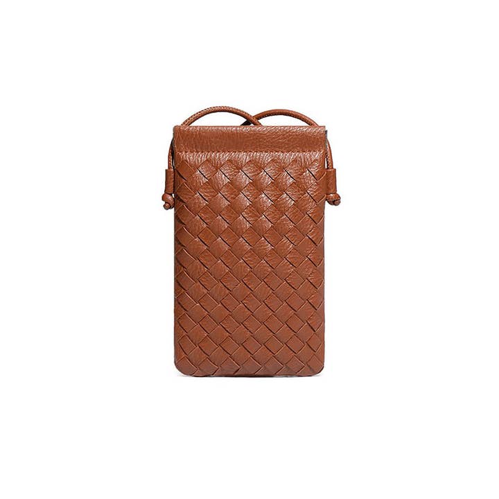 Crave by FW - Wholesale Crossbody Bag - Women's - PU Leather Simple Woven Crossbody Bag8