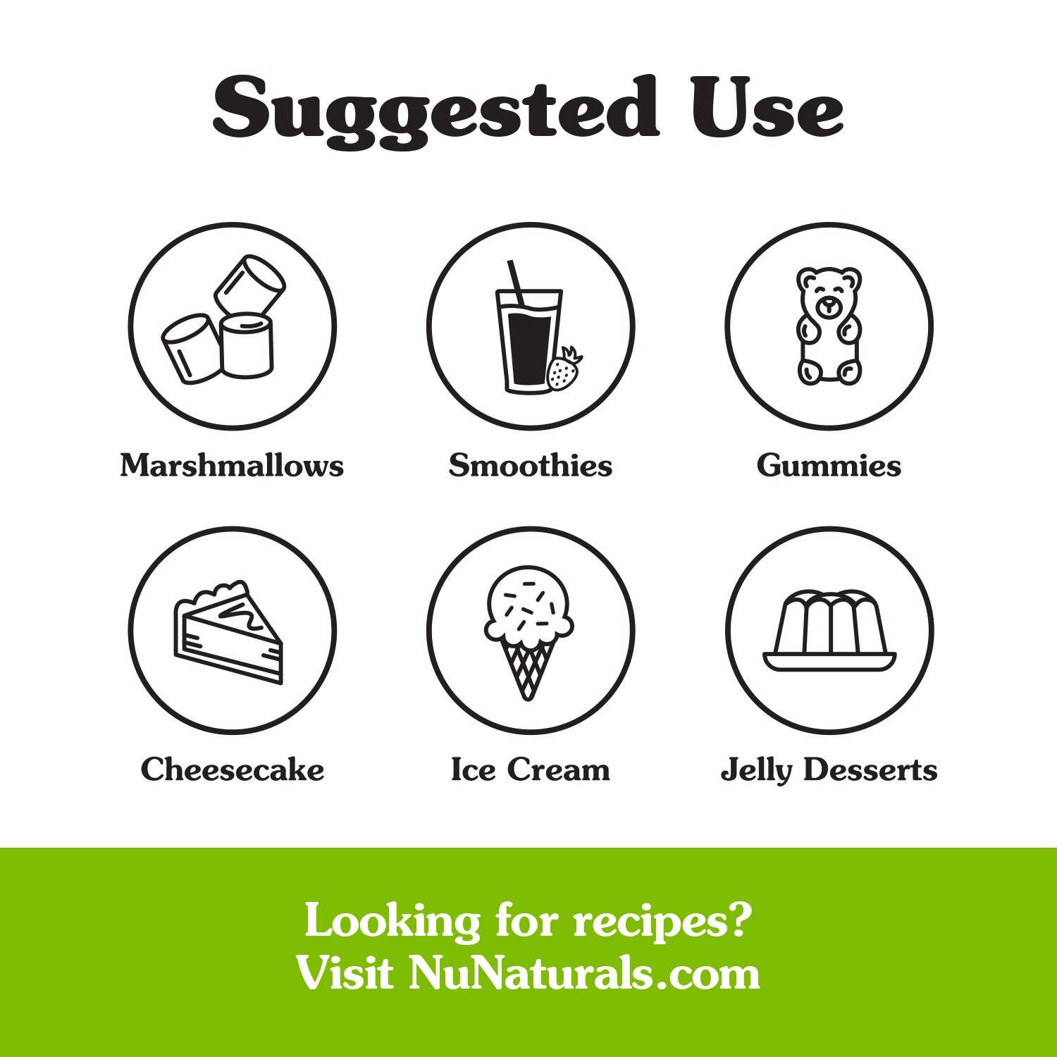 NuNaturals - Wholesale Protein/Superfood Powder - Unflavored Gelatin 1 lb (45 servings)3