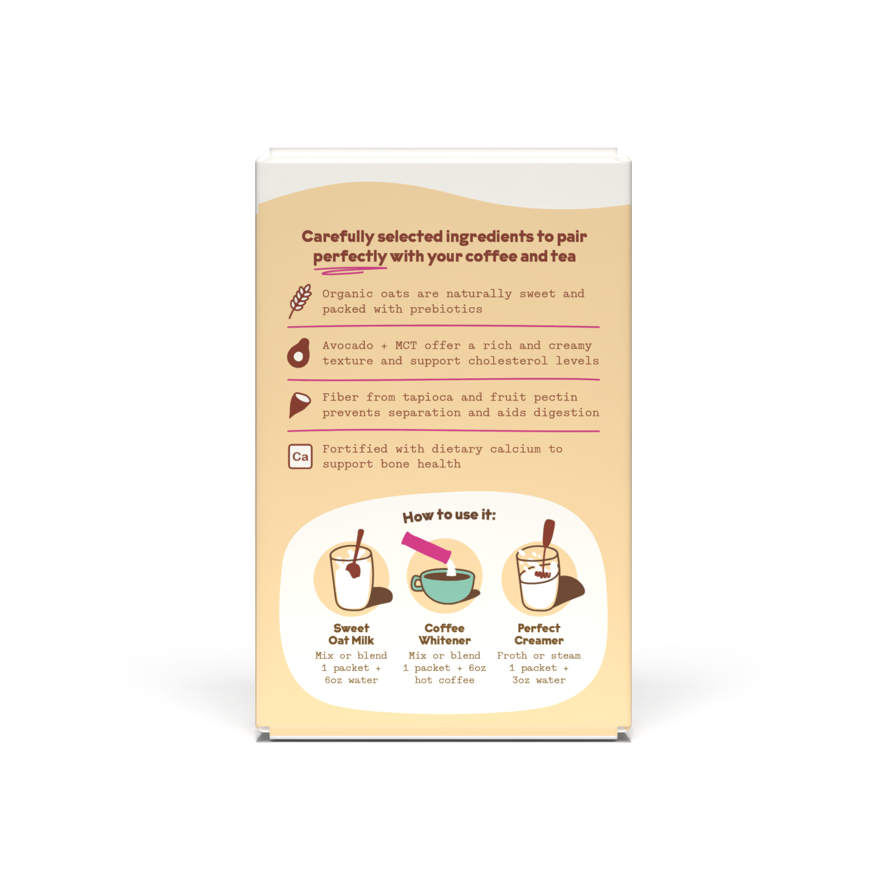 JOI - Wholesale Creamer - Oat Milk Creamer, Hazelnut - Singles3