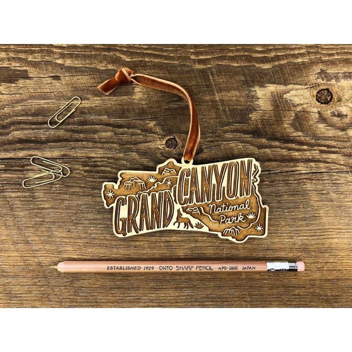 Noteworthy Paper & Press - Wholesale Ornament - Grand Canyon National Park Ornament