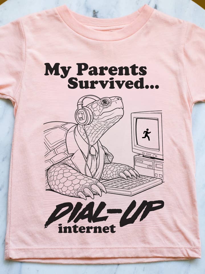 Dial Up | Kids Graphic Tee for wholesale by Ambitious Kids