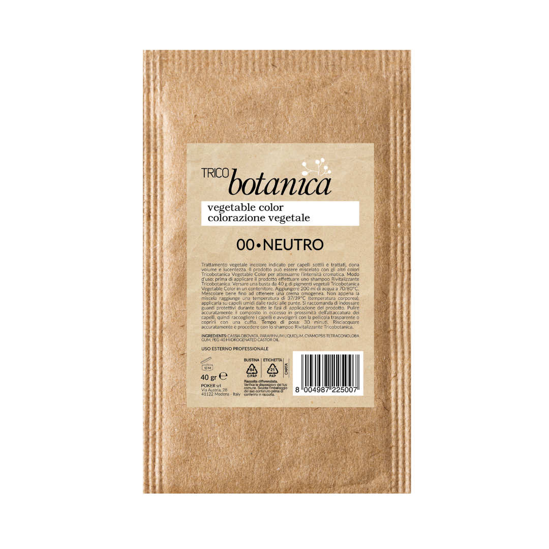 Trico Botanica - Wholesale Hair Dye - Trichobotanica - VEGETABLE COLOR 40GR - neutral0