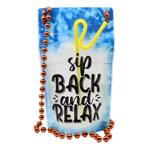 NeckSip - Vente Sacs pour bouteilles de vin - Sip Back And Relax - Sachets à boisson portables (12 oz | paquet de 2)40