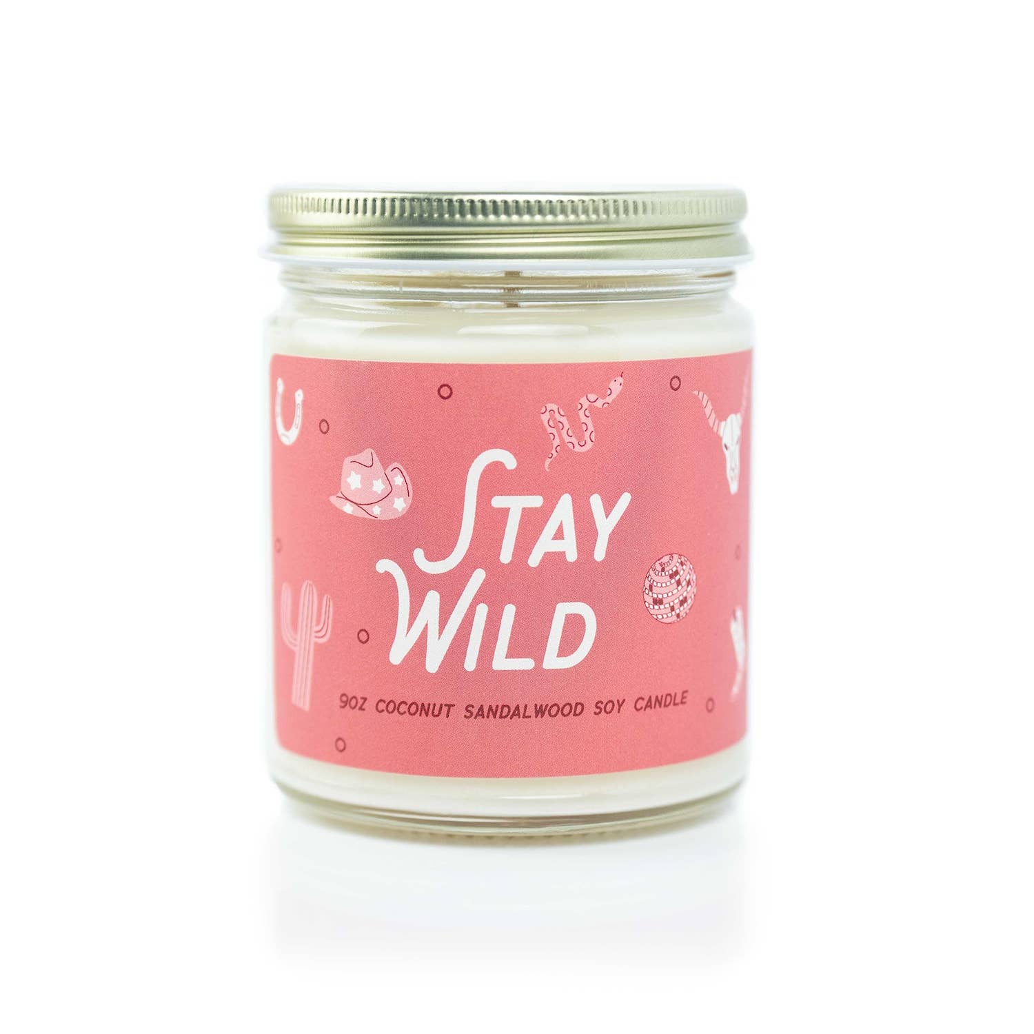 Austy Lou by Broken Top Brands - Vente Bougie en bocal - Bougie en cire de soja 9oz Stay Wild6