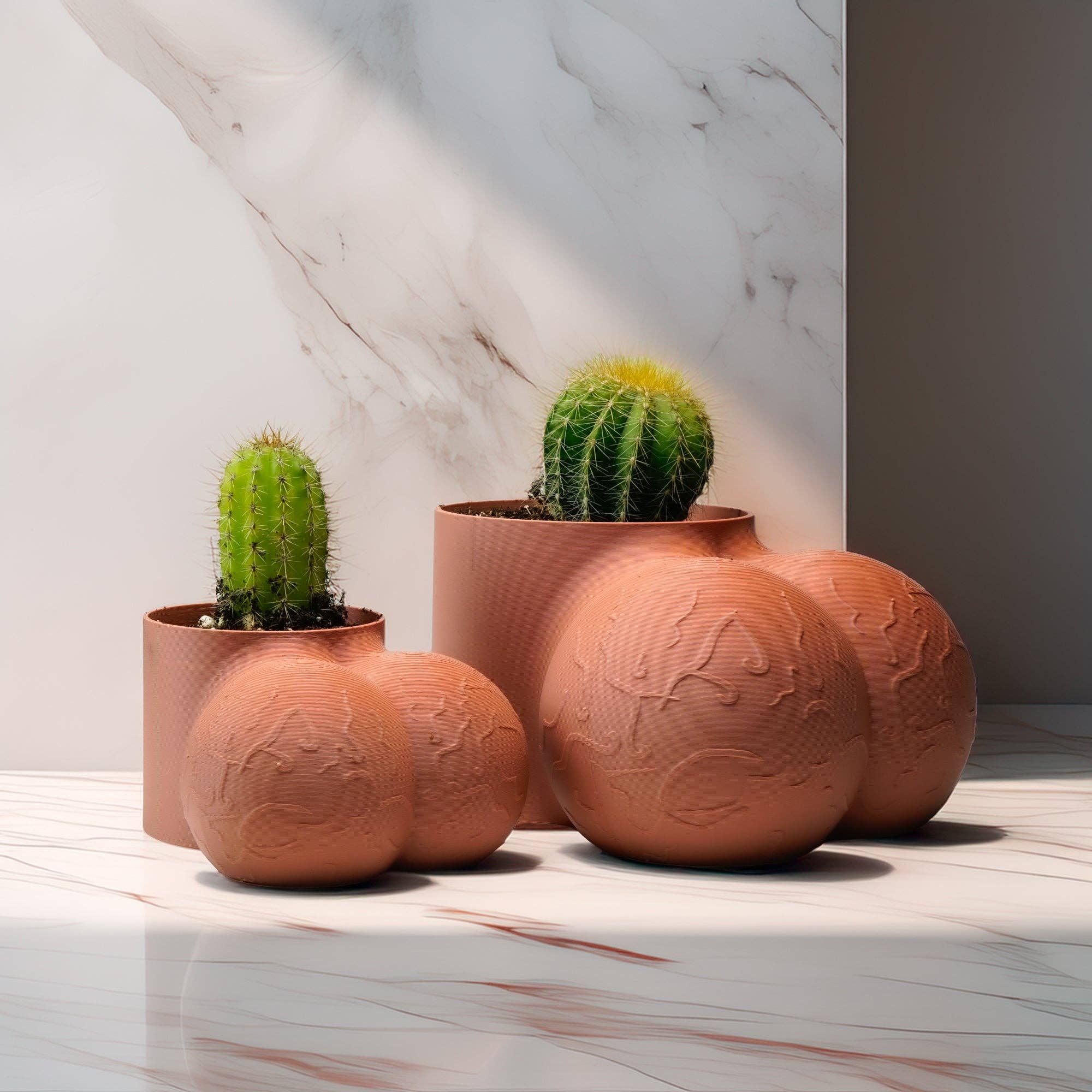 Rosebud Homegoods - Wholesale Plant Pot - Sir Richard Plant Pot, Optional Cactus13