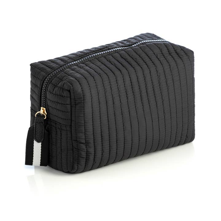 Shiraleah - Wholesale Makeup/Cosmetic Bag - EZRA LARGE BOXY COSMETIC POUCH