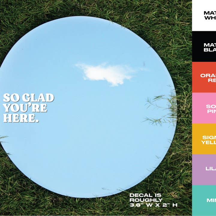 Mixtape Paper Co. - Wholesale Wall Decal/Stickers - MIXTAPE MANTRAS - vinyl transfer decals - simple sayings4