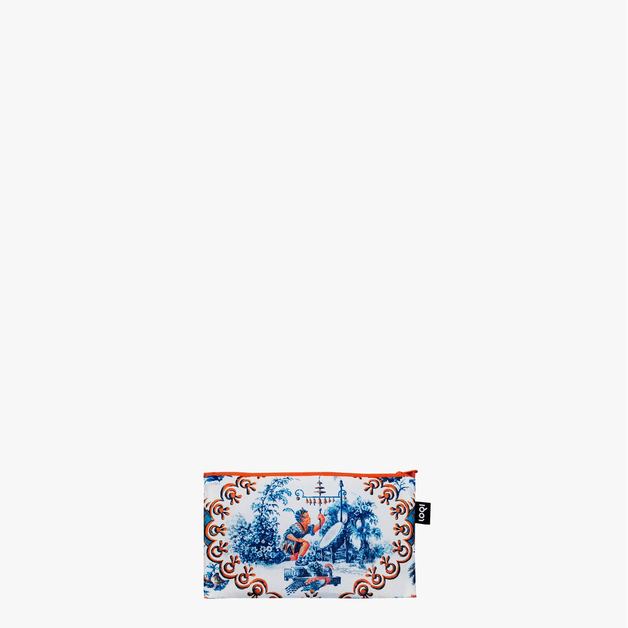 LOQI LLC - Wholesale Pouch - Women's - DECORATIVE ART Peacock, Toile de Jouy, Tapestry Recycled Zip Pockets8