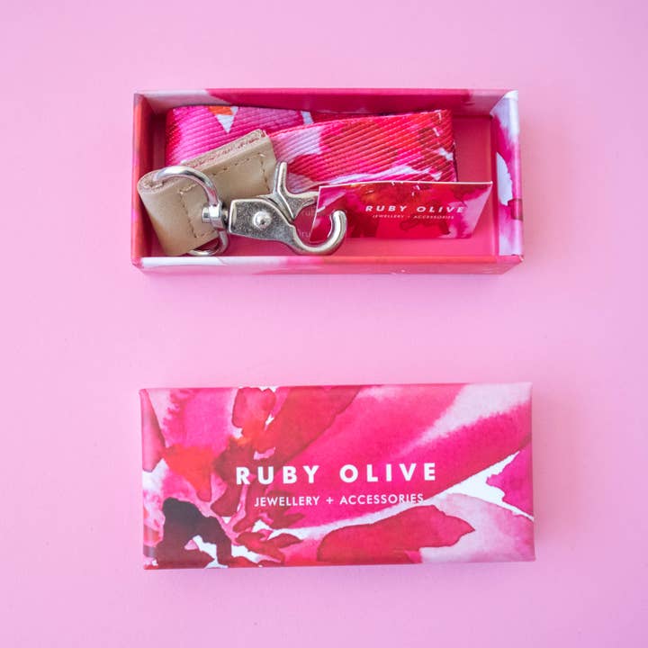 Ruby Olive Pty Ltd – Großhandel Schlüsselband – Unisex – Aquarell-Handgelenksschlaufe (2 Farben verfügbar)4