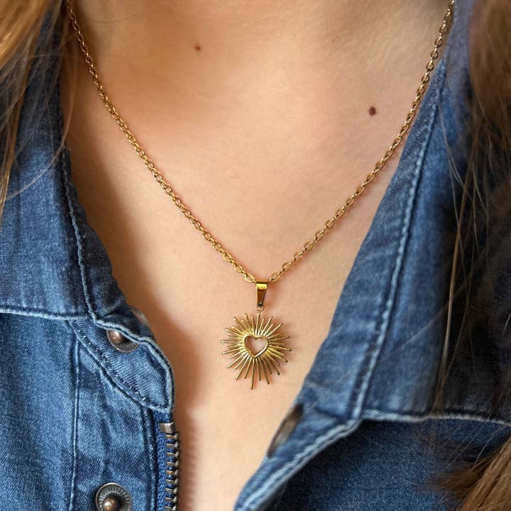 Duestelle Italia - Wholesale Pendant/Charm Necklace - Sacred Heart Necklace