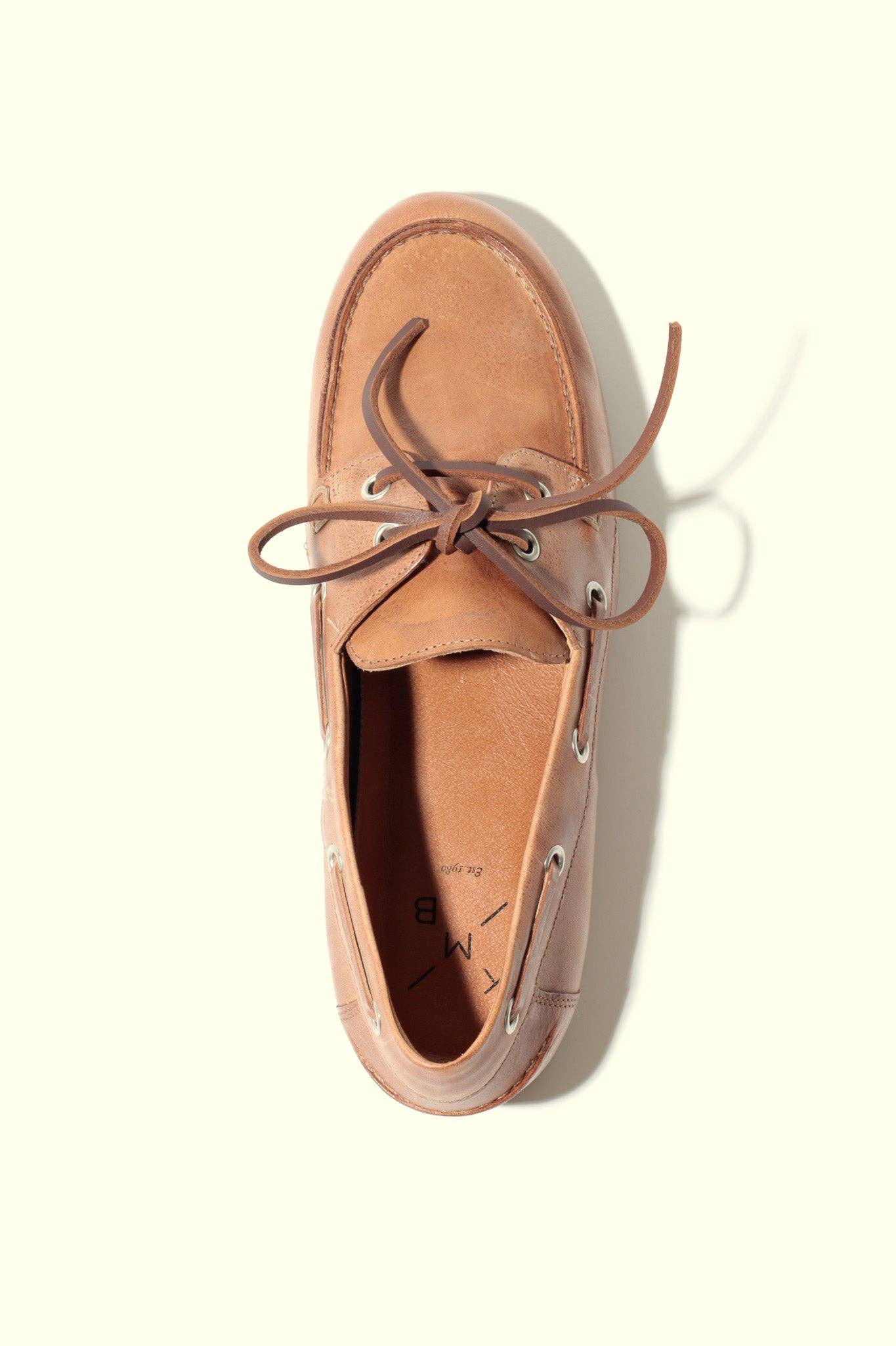 KMB Shoes - Wholesale Loafers - Women's - KAI LIGHT BROWN – Leather Boat Shoes5