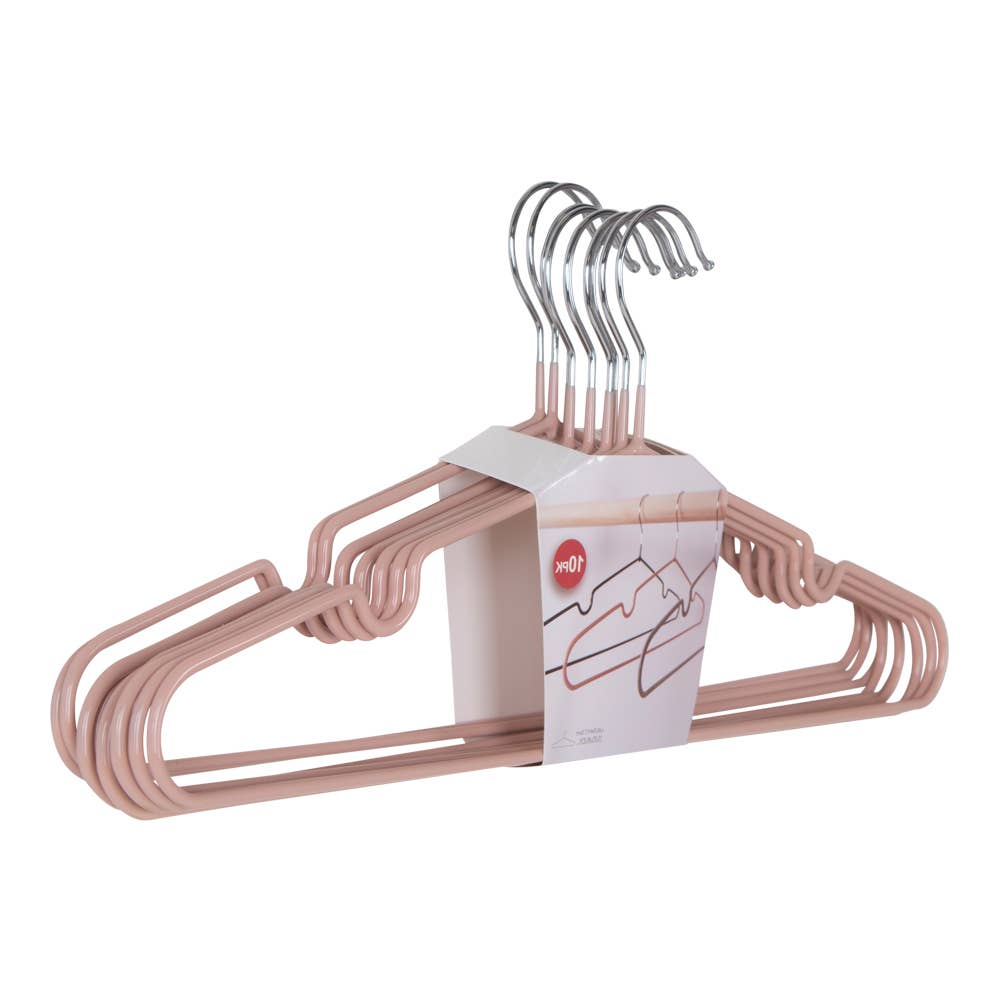 Massa Hangers - Metal hangers with rose coating S/10 for wholesale on Faire3