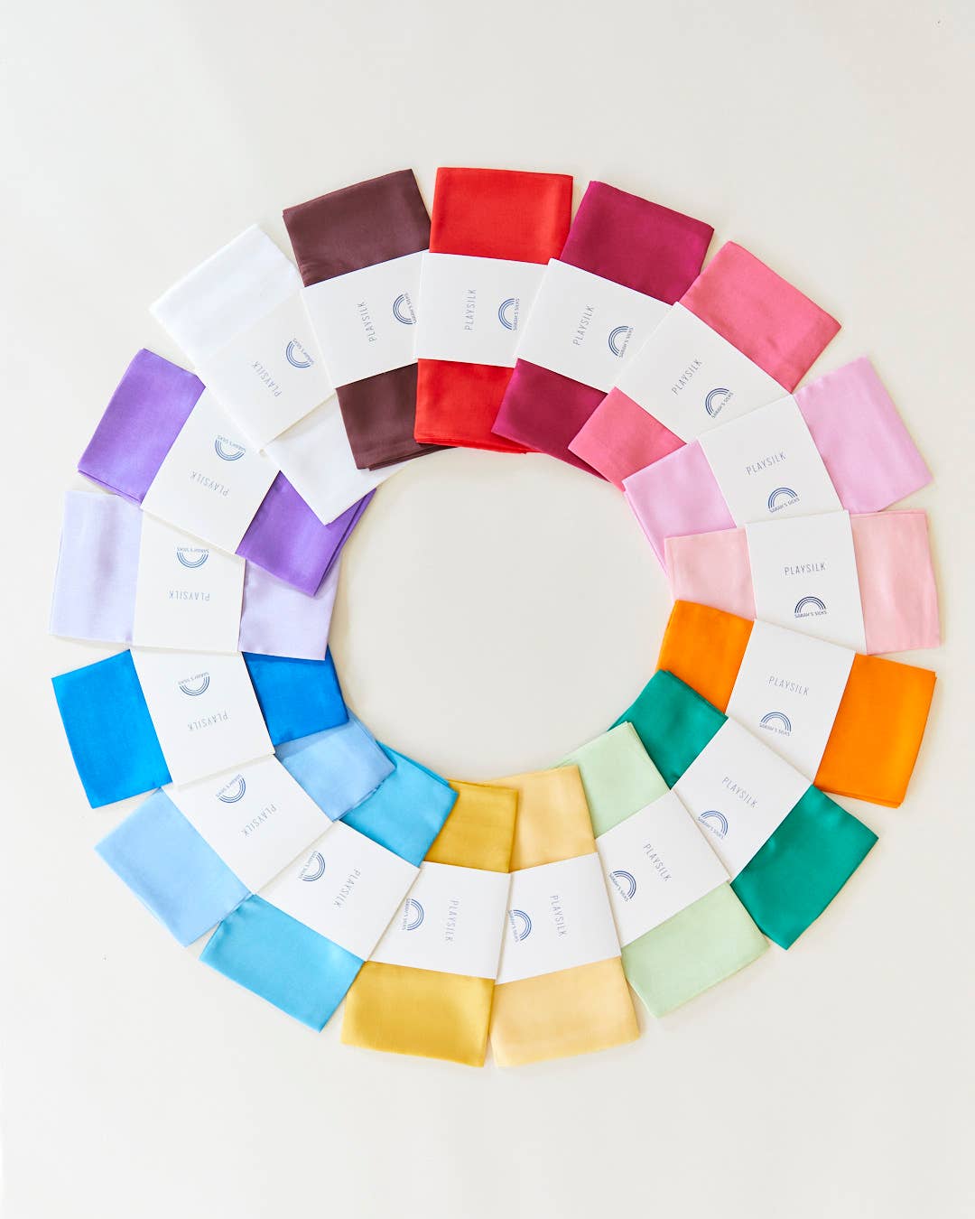 Sarah’s Silks - Wholesale Toy Set - Kids - Solid Color Playsilks24