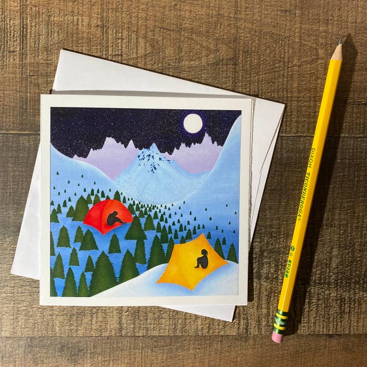 You're Not Alone Card for wholesale by Myoutdoorart