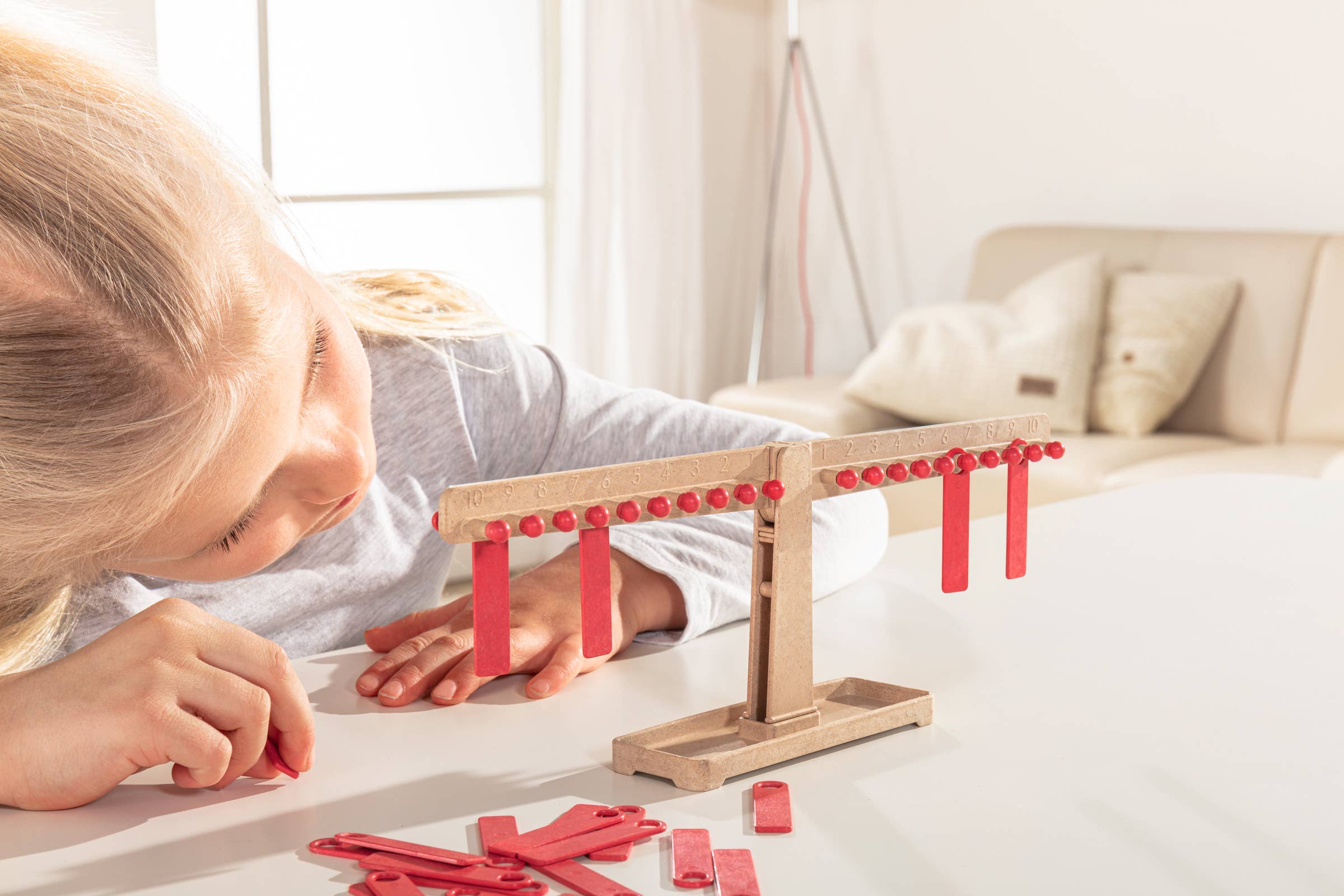 Wissner® aktiv lernen - Wholesale Wood Toy - Kids - Re-wood® counting and calculation scale2