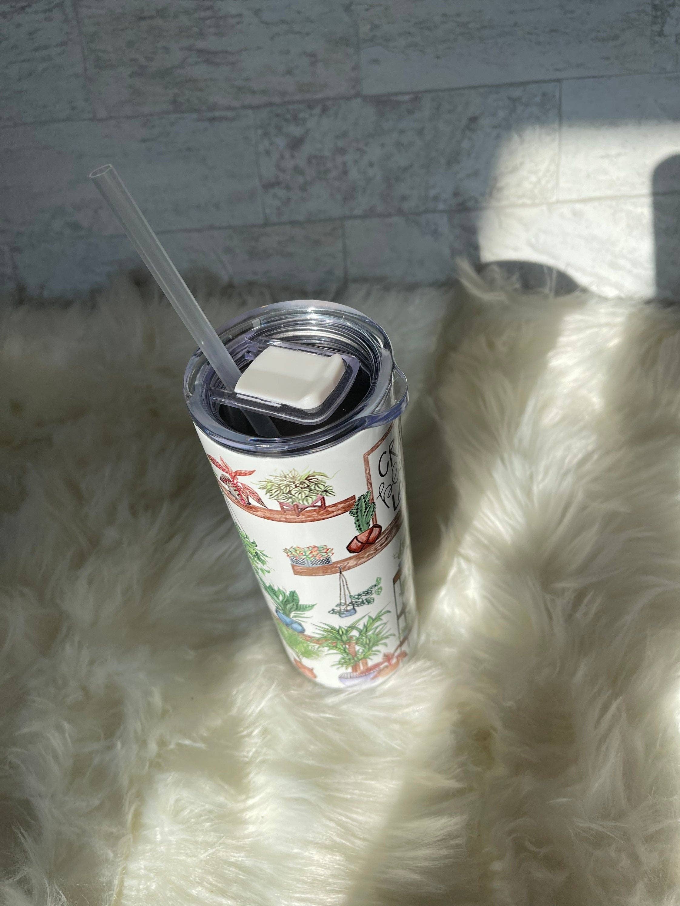 The Potted Oasis - Wholesale Insulated Mug/Tumbler - Crazy Plant Lady Tumbler4