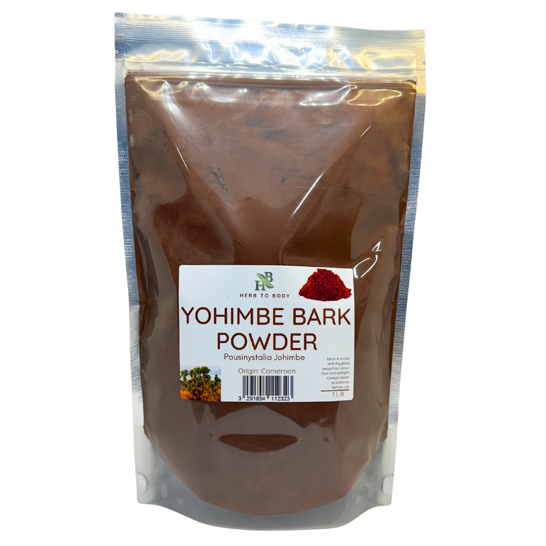 Herb To Body - Wholesale Herbs - Yohimbe Bark Powder 1lb0