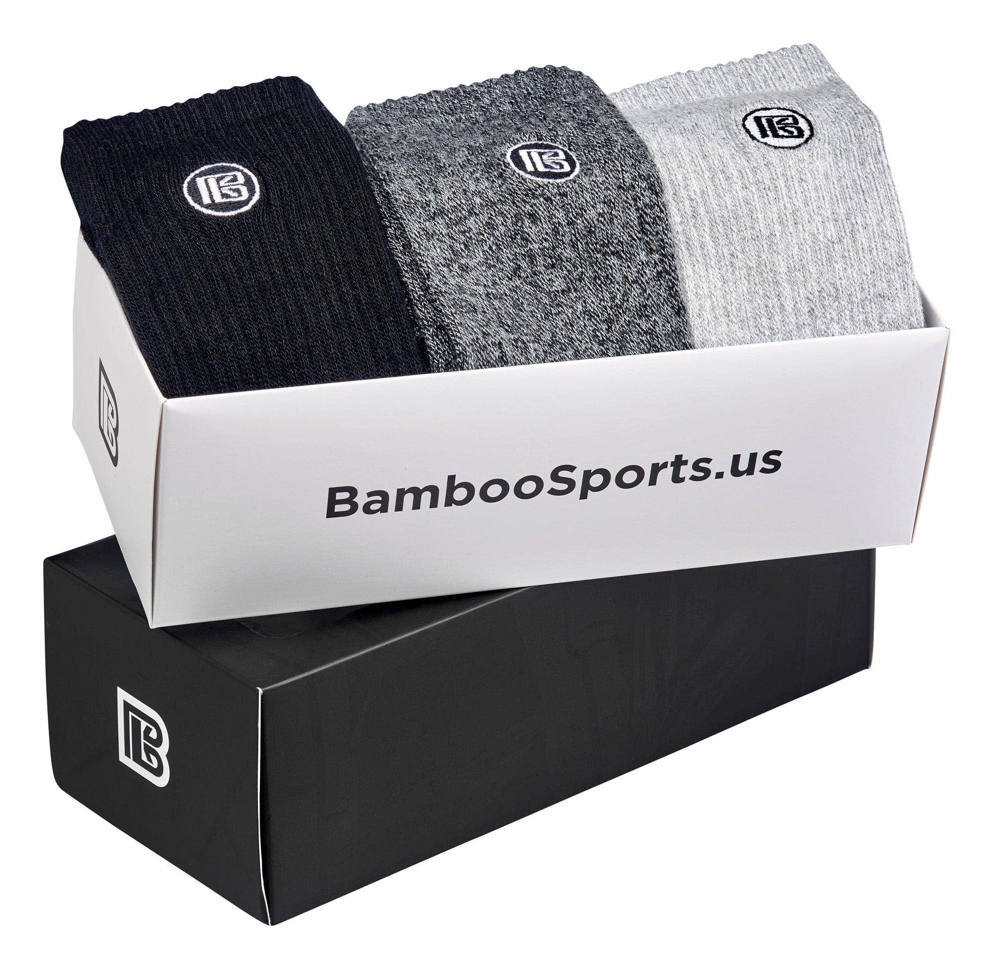 Bamboo Sports - Vendita all'ingrosso Calzini - Uomo - Calzini Premium Bamboo Rayon Crew47