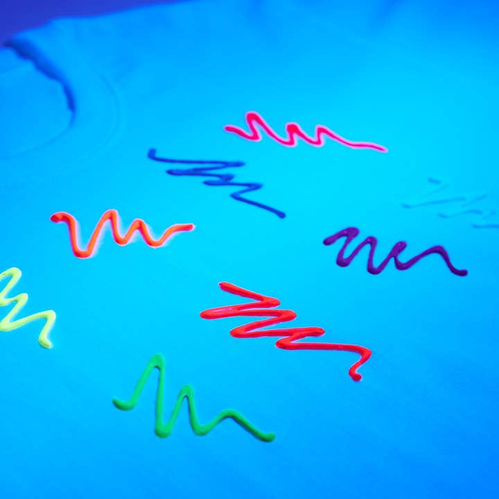 Moon Makeup - Wholesale Fabric Paint - Neon UV Glow Blacklight 3D Fabric Paint9