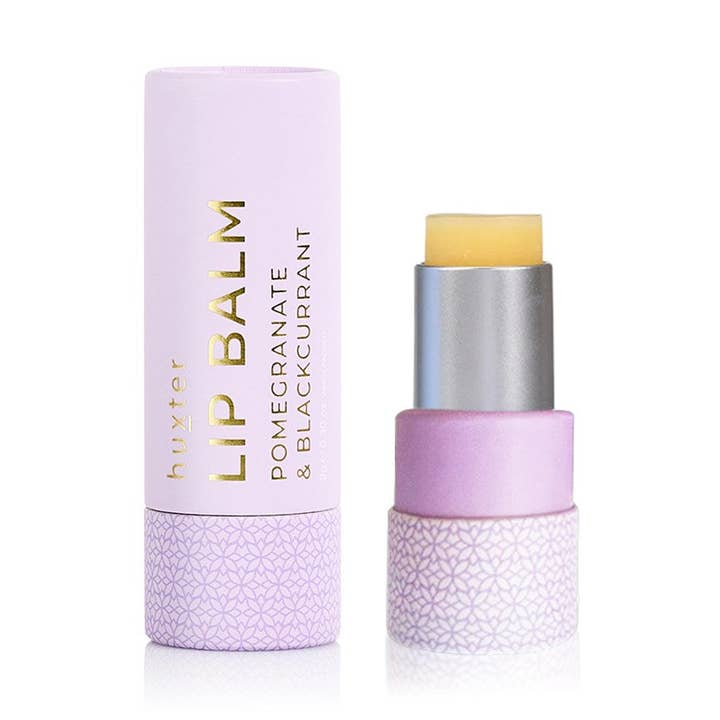 Lip Balm - Pomegranate & Blackcurrant - Mauve - 9gm for wholesale by Huxter