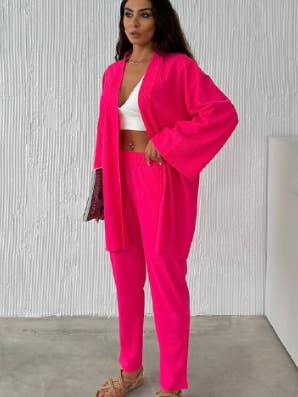 Daily Wear 2-Piece Kimono Set for wholesale by Meyran