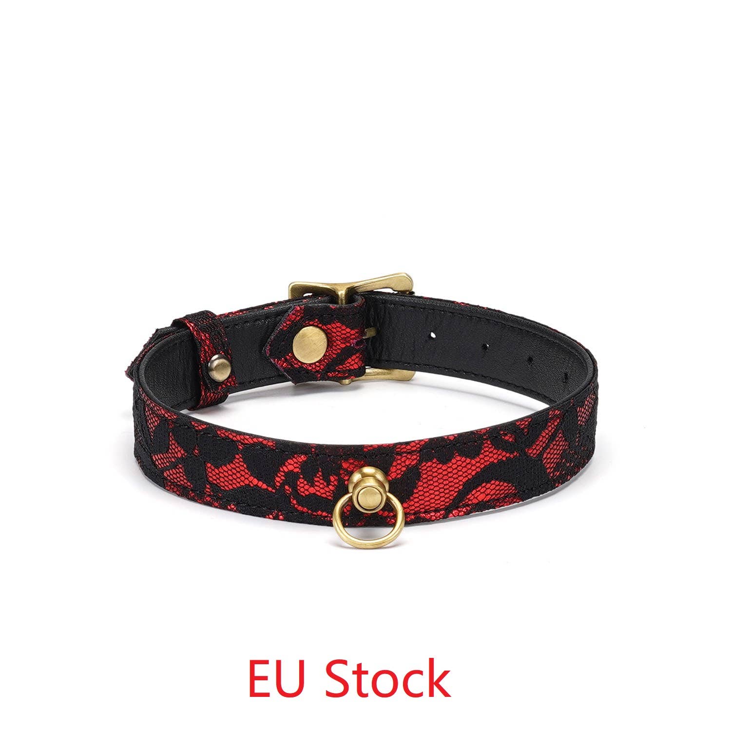 Liebe Seele - Wholesale Choker/Collar - Victorian Garden Lace and PU Choker, Vegan-friendly