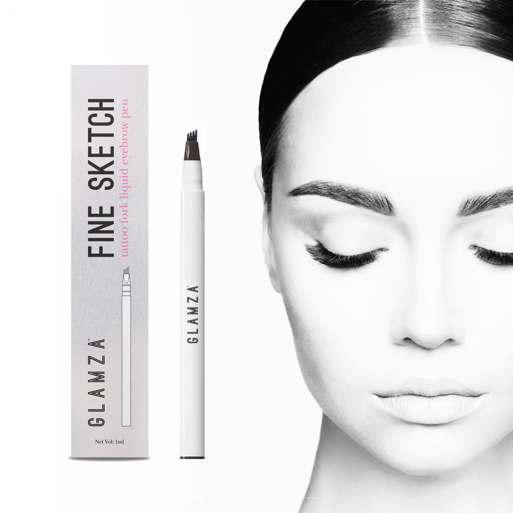 My Wholesale Warehouse - Wholesale Eyebrow pencil/filler - Glamza Fine Sketch Tattoo Fork Liquid Eyebrow Pen4