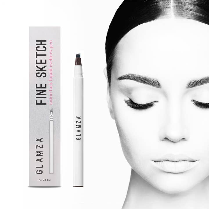 My Wholesale Warehouse - Wholesale Eyebrow Pencil/Filler - Glamza Fine Sketch Tattoo Fork Liquid Eyebrow Pen4