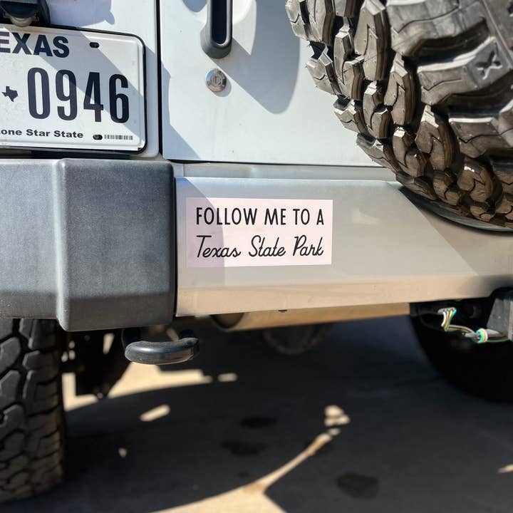 Morgan Lacey Hart - Vendita all'ingrosso Adesivo - Adesivi per paraurti Texas State Park3