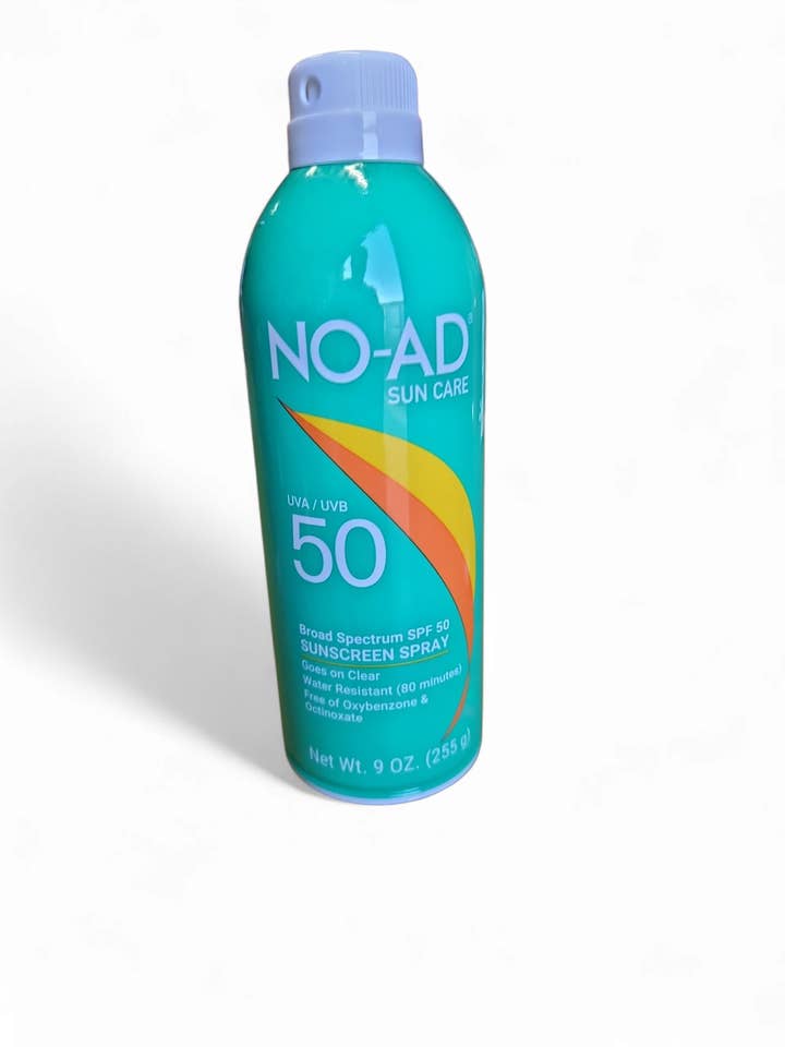 Z - NO-AD SPRAY SPF 50 - 9.5oz (01612) for wholesale by Reef Sport Suncare