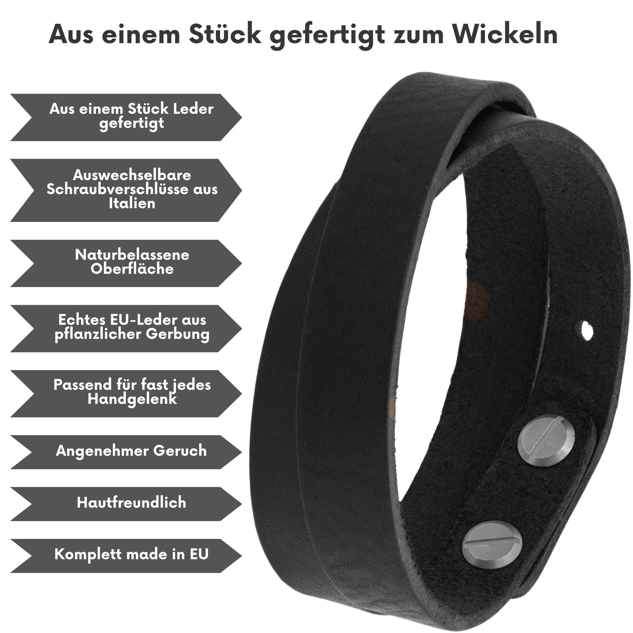 Simaru - Venta al por mayor Brazalete - Pulsera de cuero con tachuelas2