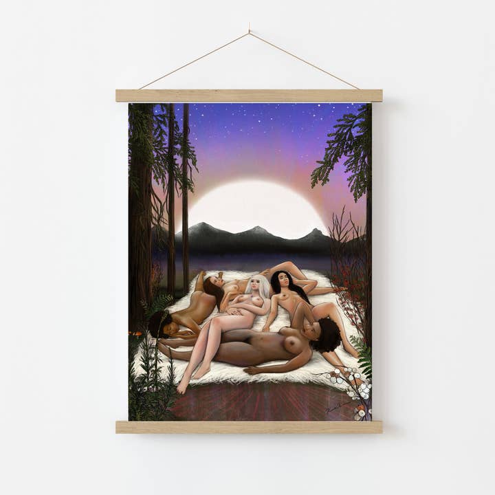 Kendra Hirons Art - Wholesale Art Print - Forest Nymphs2