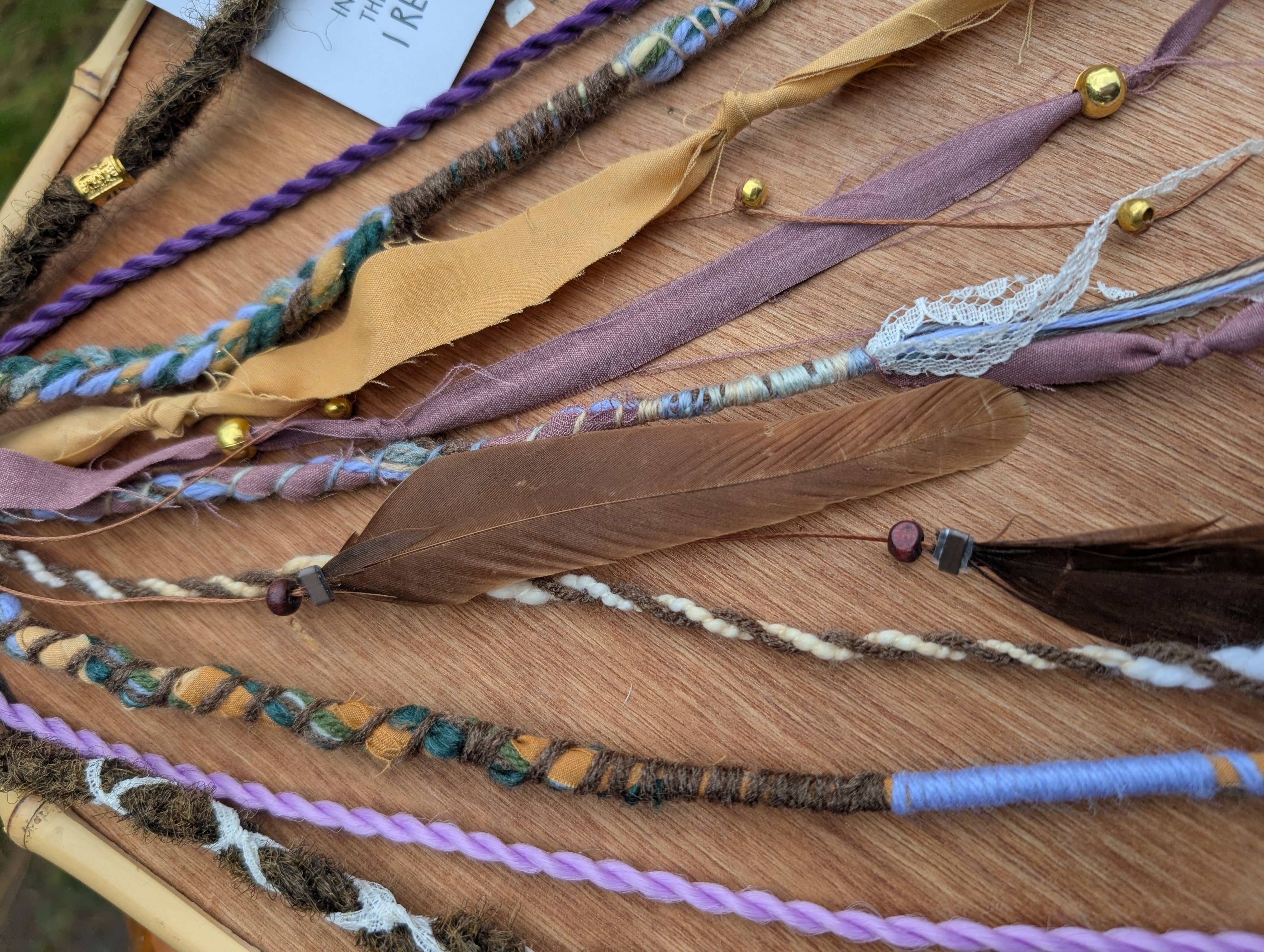 Sea Gypsy Designs - Vente Extensions de cheveux - Choisissez vos couleurs ! BOHO ∆ GYPSYDREADS multicouches8