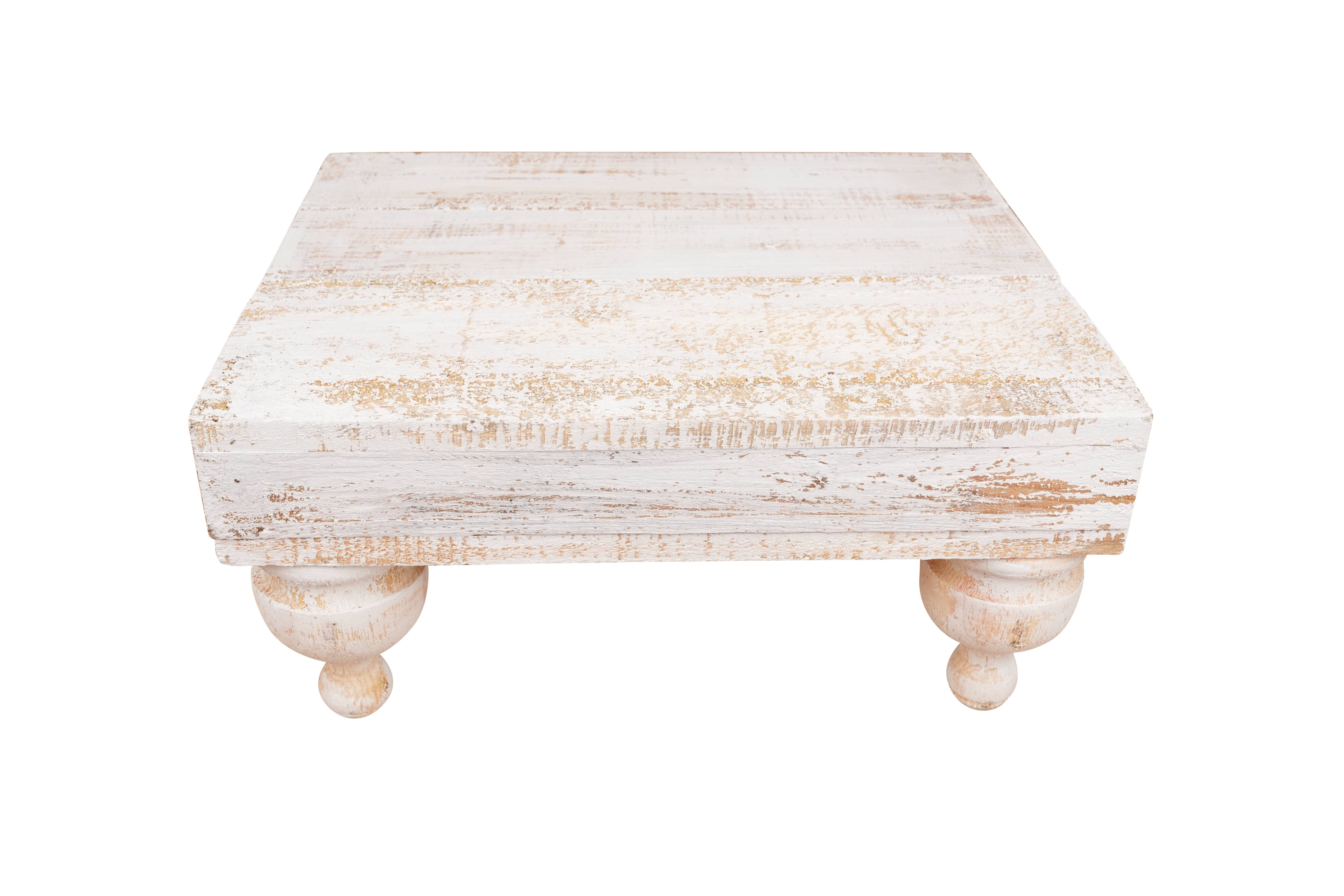 My Amigos Imports - Wholesale Retailer Display - Accessories -  Chula Cake Table Set-Display-Reclaimed Wood-Set 3-White
6