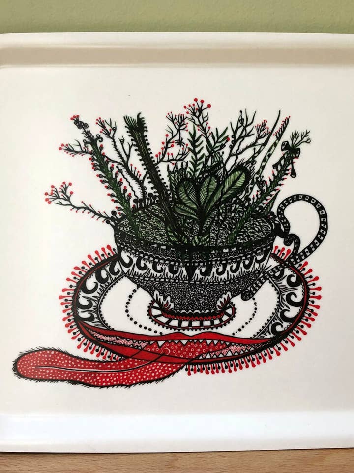 Small Tray Green Tea for wholesale by spaghettirain