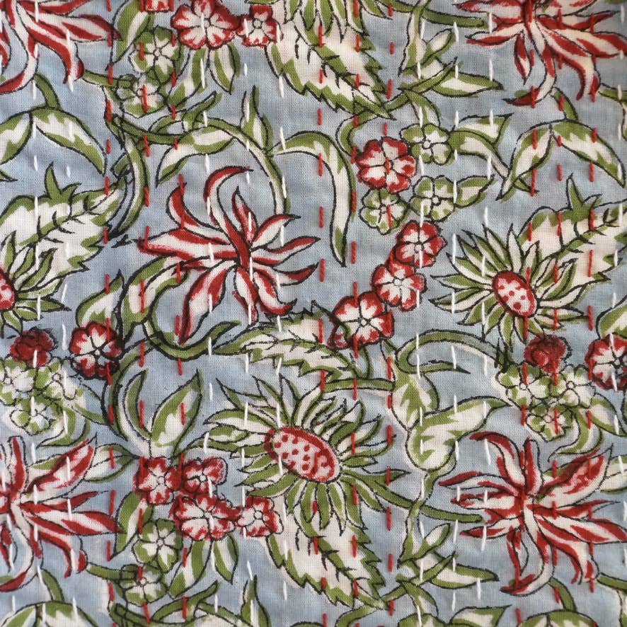 Claire Beaugrand - Wholesale Quilt - "Alma" printed cotton bedspread1