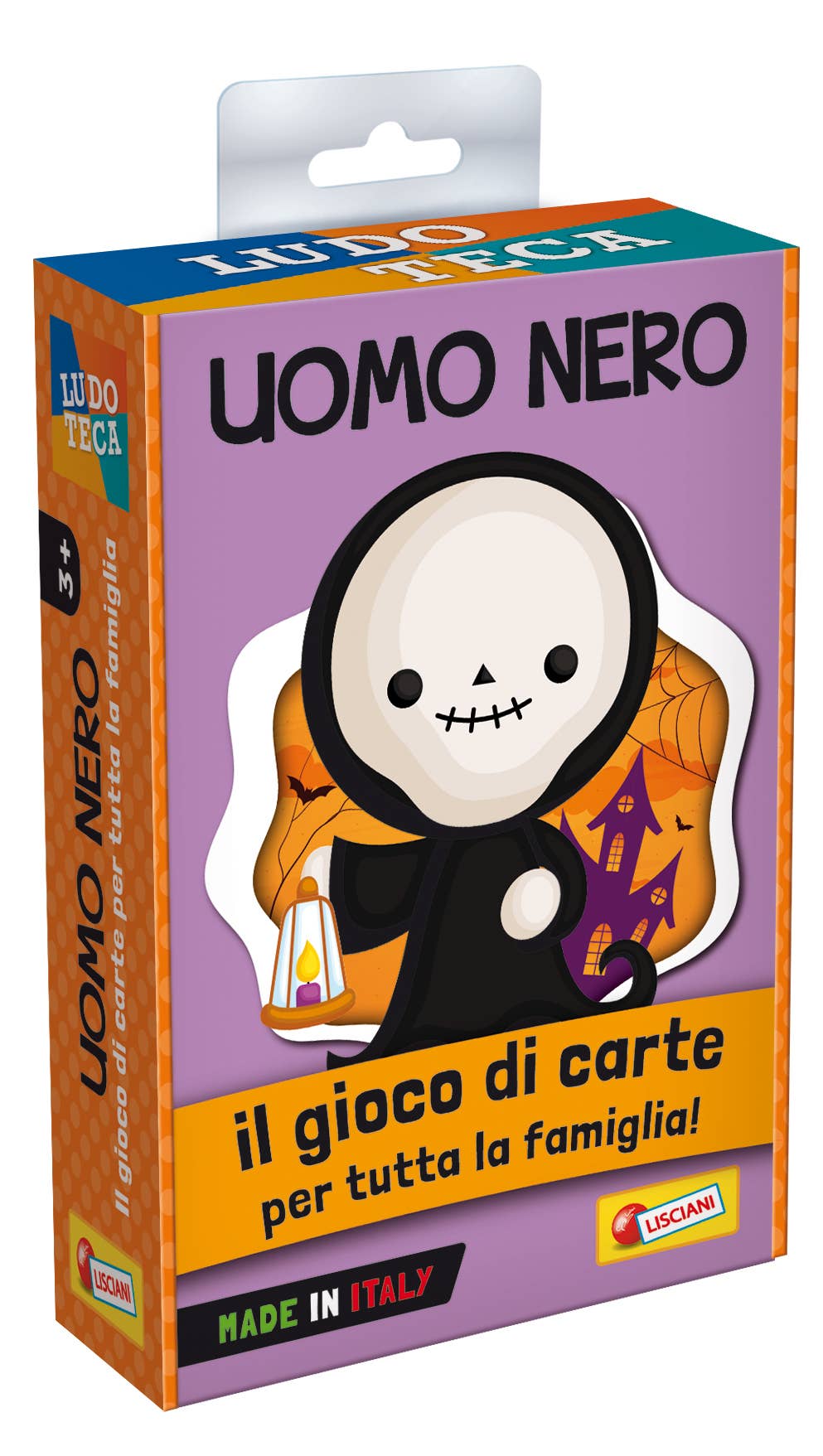 Liscianigiochi IT - Vente Jeux de cartes - Ludothèque Le Carte Dei Bambini - Le Jeu de Cartes Uomo Nero0