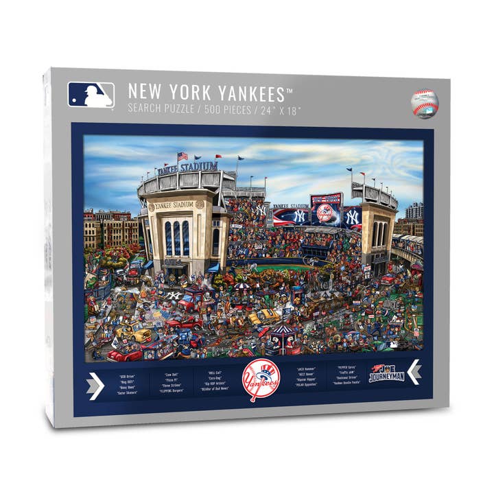 White Mountain Puzzles - Wholesale Puzzle - Adult - Ny Yankees Puzzle (5021275) - 500 Piece Jigsaw Puzzle
