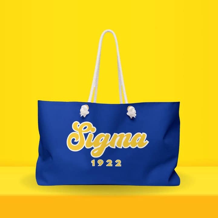 OFC Tees & Gifts - Wholesale Weekender Bag - Women's - Sigma Gamma Rho Sorority Inspired Custom Weekender Bag2