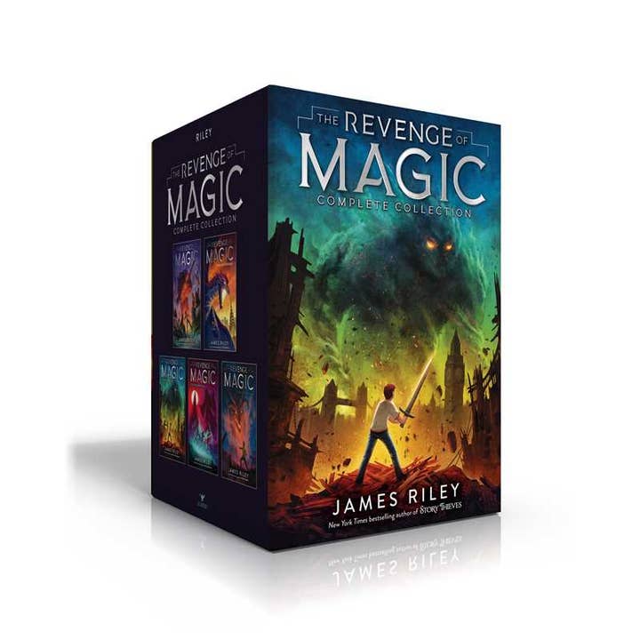 Revenge of Magic Complete Collection (Boxed Set) by James Riley for wholesale by Simon & Schuster