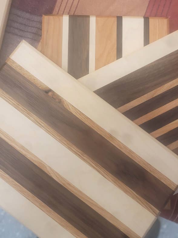 Face Grain Serving/Charcuterie board for wholesale by Roots to Branches Inc.