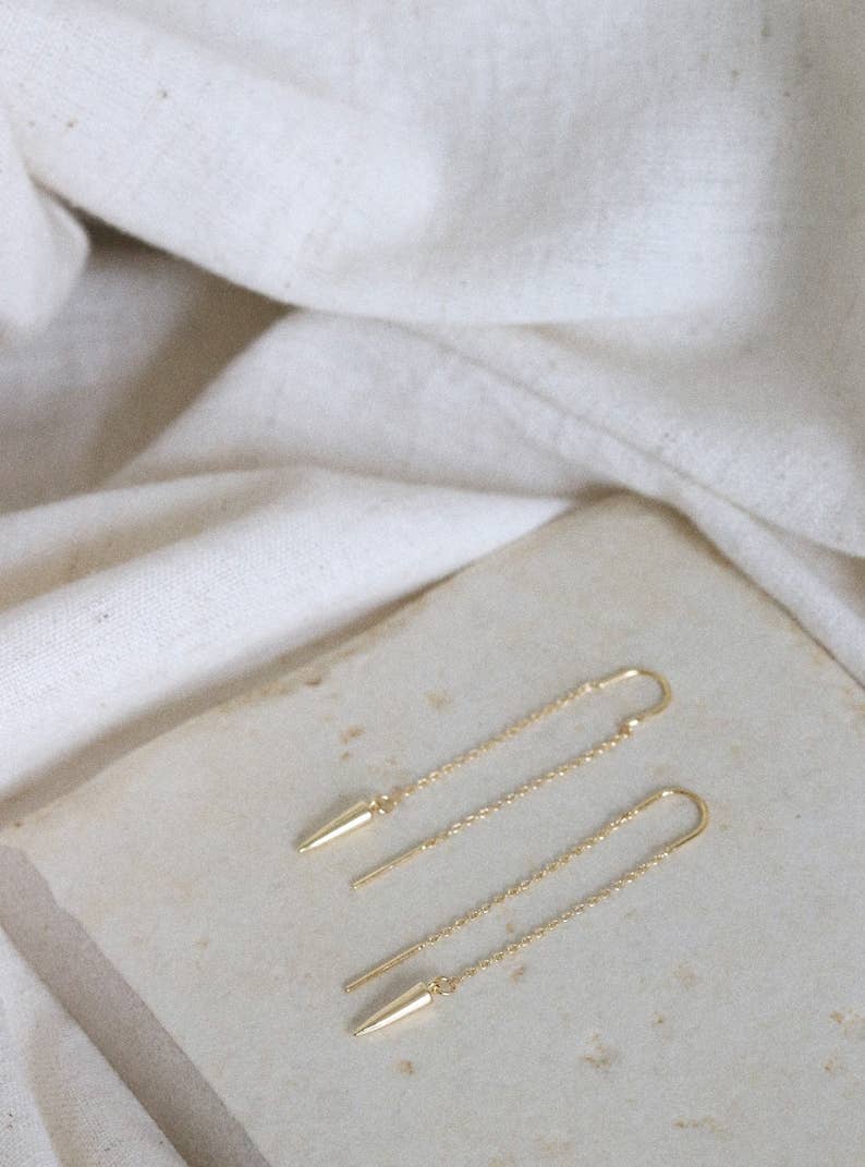 Goldie Jewelry - Wholesale Dangle Earrings - AMALFI Threaders6