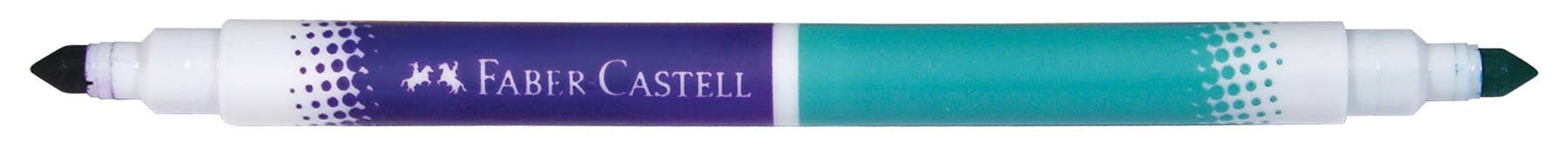 Faber-Castell / Creativity for Kids - Vente Marqueur – enfant et bébé - 24 marqueurs lavables DuoTip pour enfants : 48 couleurs3