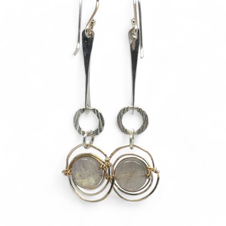 Art by any Means Jewelry - Wholesale Dangle Earrings - Planetary Earrings E83311