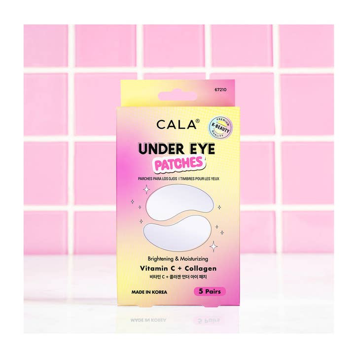 PINEAPPLE Beauty - Wholesale Eye Treatment Mask - CALA 67210 Vitamin C 5 Pairs Under Eye Patch Set - 6set0