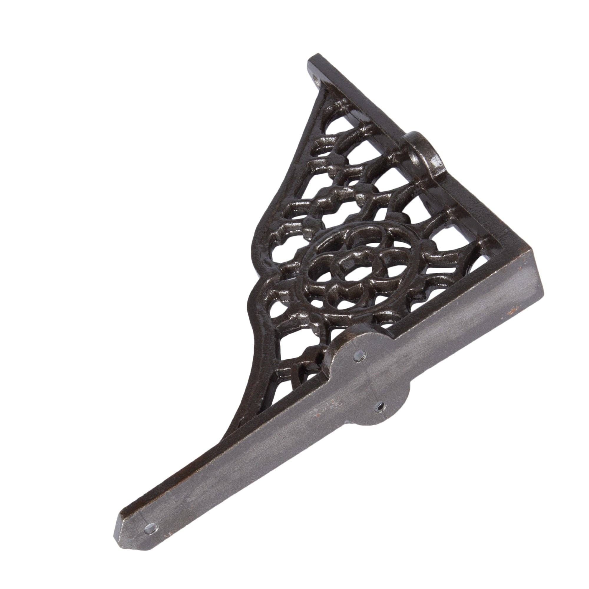 Rinkit Ltd – wholesale Wall-mounted shelf – Honeycomb Iron Shelf Bracket - D155mm4