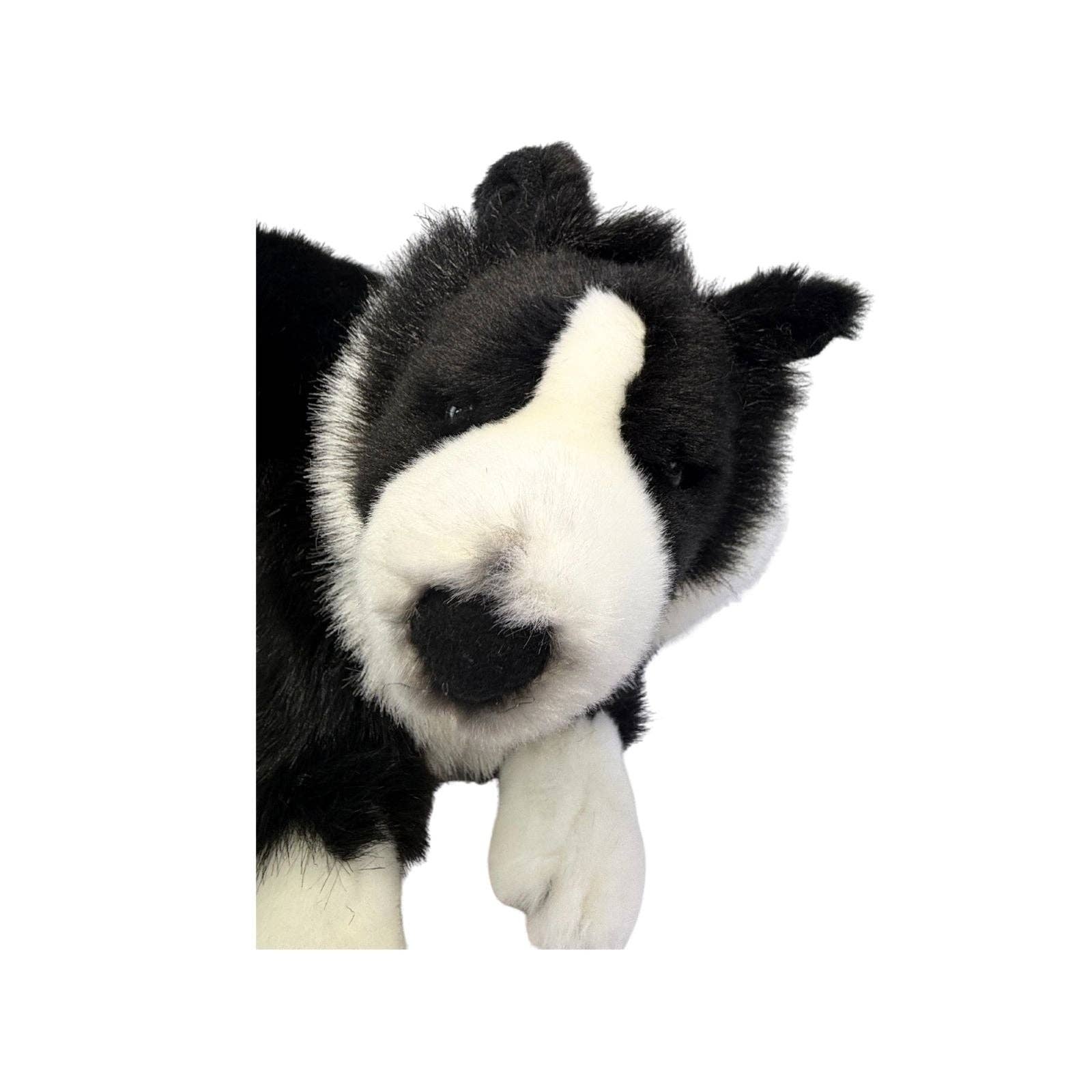 Bocchetta Plush Toys - Venta al por mayor Peluche - Perros - Starsky - Border Collie - 40 cm tumbado8