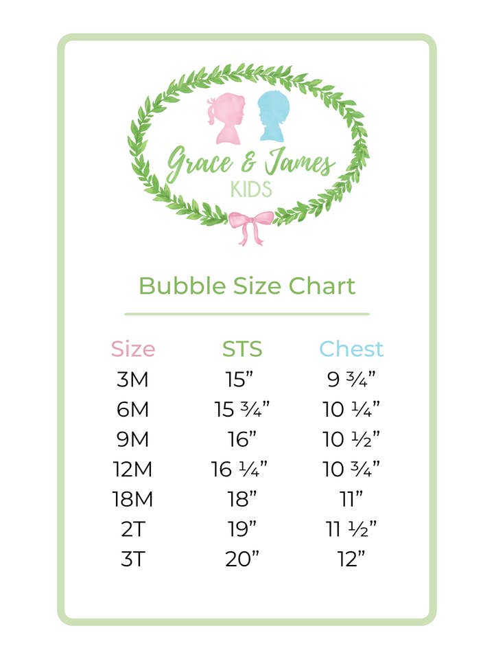 Grace and James Kids – Bodysuit - Bebé por atacado – Bolha de Bedford4