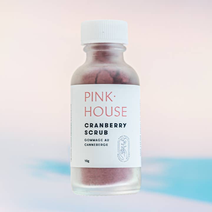 Cranberry Scrub for wholesale by Pink House Organics